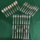 Buttercup by Gorham Sterling Silver Flatware Set 8 Place Size Service 32 Pieces