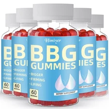5-bottle pack of BBG gummies for women - 60 gummies per bottle