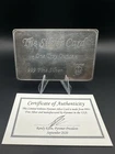 PYROMET The Silver Card 1 Oz .999 Fine Silver  with COA