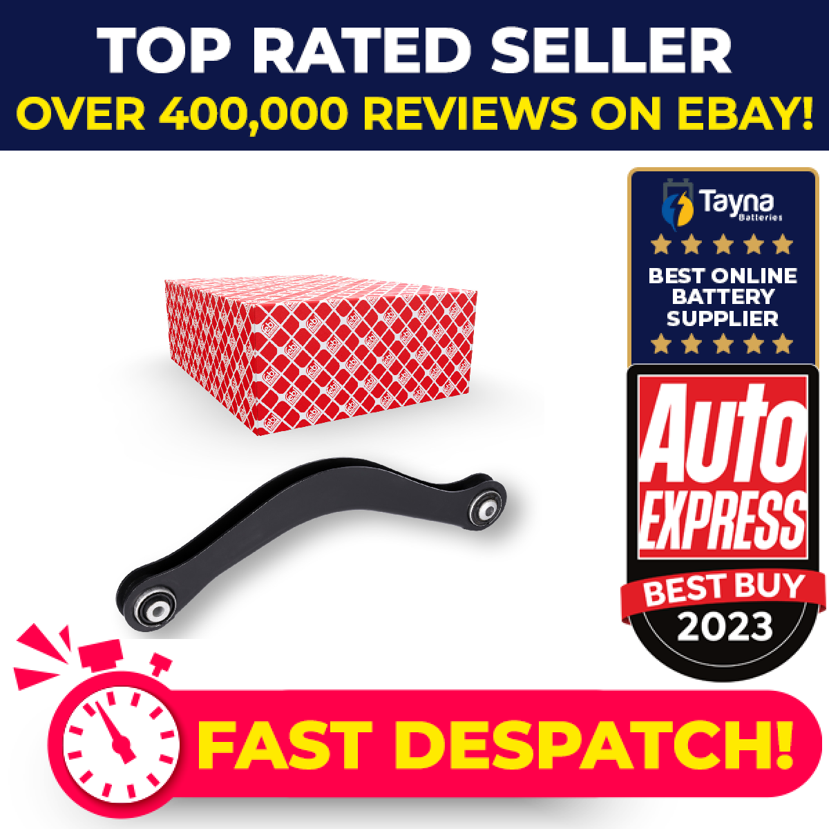 Wishbone / Suspension Arm fits AUDI RS4 B9 2.9 Rear Upper, Right 2017 on DECA