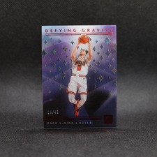 2019-20 Zach LaVine Clearly Donruss Defying Gravity Red /49