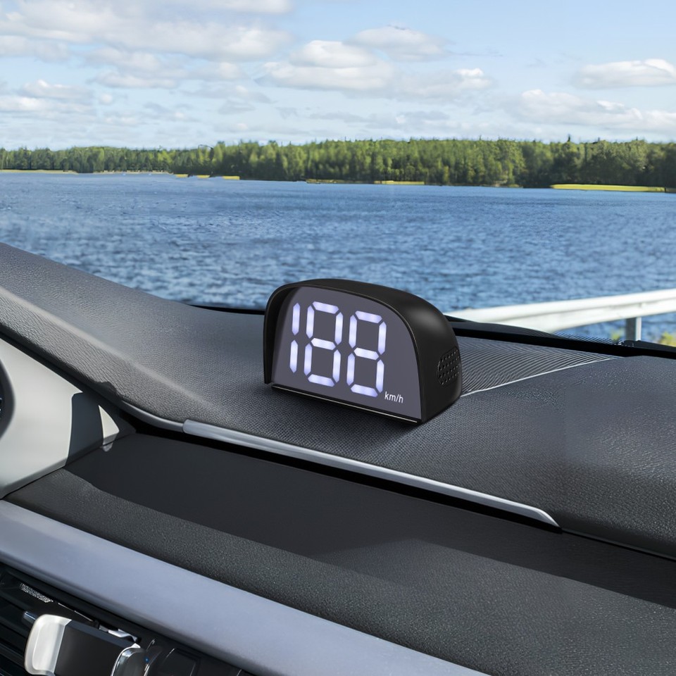 Digital Speedometer Sign Car Speedometer Digital Display Real Time Speed Measurement ABS | eBay ...
