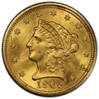 1903 $2.50 Liberty Head Quarter Eagle – PCGS MS65 – Gem Uncirculated Gold Coin!