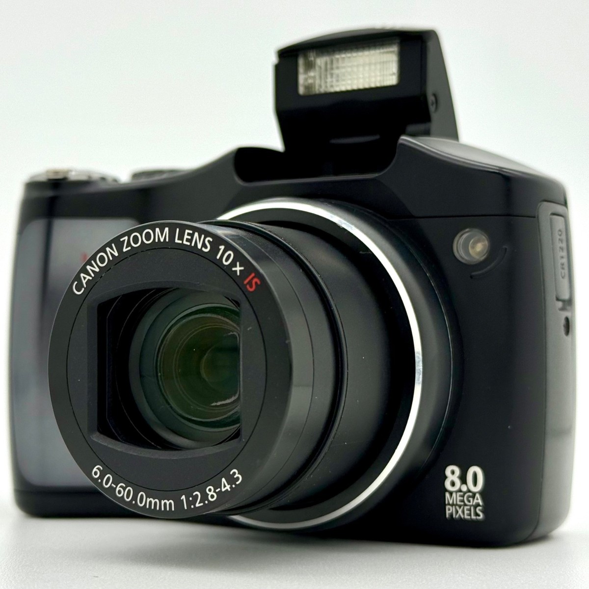 ■完動品 Canon PowerShot SX100 IS PC1256 Canon PowerShot SX100 IS 8MP Digital Camera Black (PC1256