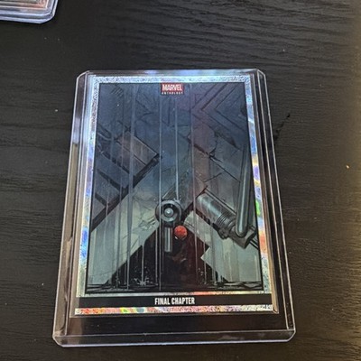 Panini Marvel Anthology Spider-Man Glitch Holo 74/500 #6 Final Chapter