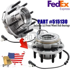 4WD Front Wheel Hub and Bearing For 2011-2016 Ford F250 F350 Super Duty SRW 4x4