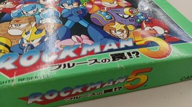 CAPCOM Rockman 5 Blues' Trap Famicom Software