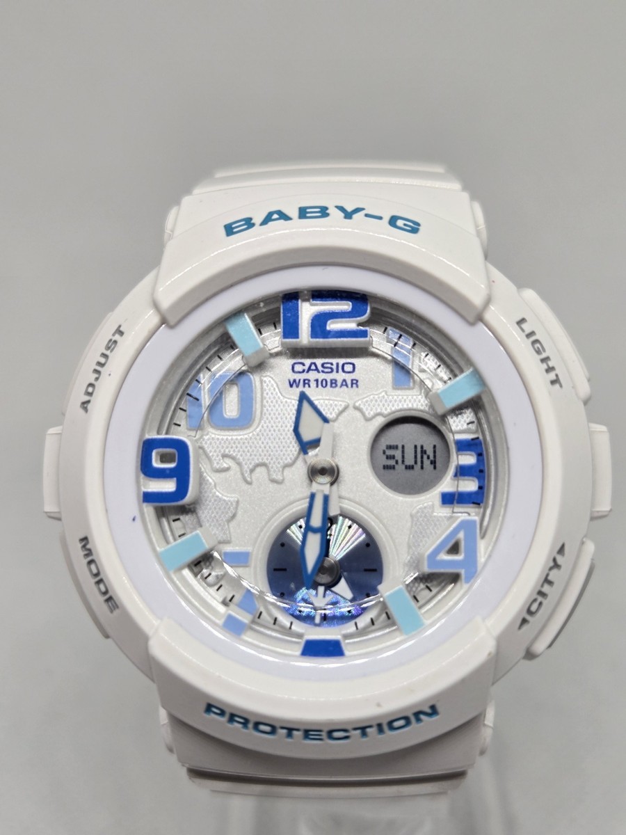 CASIO カシオ Baby-G BGA-190-9B 美品 Amazon.co.jp: BGA-190-9B Casio Baby-G イエロー 女性 アナログ