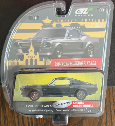 Greenlight 1/64 Mustang Eleanor Beijing HEC 2026 Limited Model Car