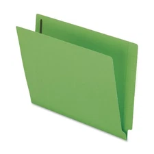 Esselte Colored End Tab Folder With Fastener - Letter - 8.50" X 11" - 2 Fastener