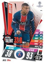 2020-21 Topps UEFA Champions League Match Attax Cards 25