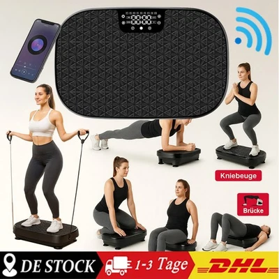 MARKENLOS 3D Vibro Shaper Vibrationsplatte Vibrationsgerät Vibrationstrainer Heimtrainer