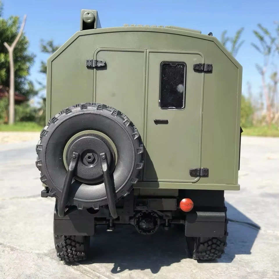 B36 Verde RC Control Ural Militar Camión Coche con Control Remoto Foto 3 de 4