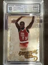 2023 Upper Deck National Convention VIP Prominent Cuts #VIP-2 Michael Jordan