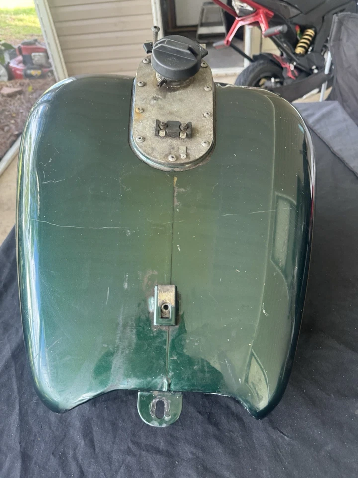 1999 Harley Davidson Electra скольжения бензобак с топливной дверью * вмятины * - Изображение 2 из 4