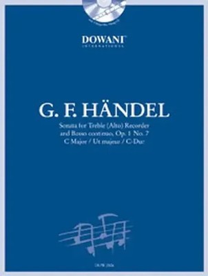 Sonata for Treble (Alto) Recorder and BC | Op. 1 No. 7 in C Major | Händel