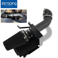 4 Black Cold Air Intakeheat Shield Kit For Gmcchevy V8 4.8l5.3l6.0l 99-06