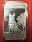 Amazing Pure  Silver  1 Oz  .999 Bar 2018 Year of the Dog  Bullion Collectable .