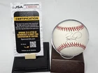 BARRY LARKIN signed ONL baseball JSA COA REDS