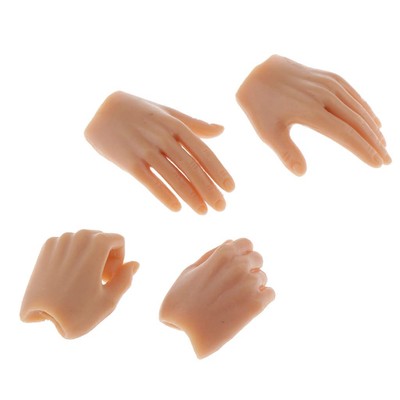 Aternee 1/6 Scale Plastic Female Hands In Hands 12 Inch Figure Hot Toys Body