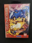 Disney's Aladdin Sega Genesis Complete Video Game CIB- Tested!