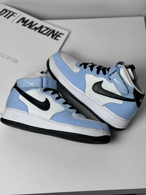 Nike Air Force 1 Mid By You Custom DZ3640-900 LN2NI Größe US 9,5 | UK 8,5 | E...