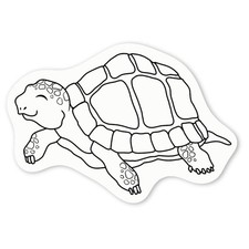 Aufkleber Sticker "Happy Tortoise" (DW052409)