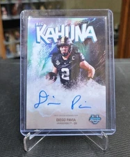 Diego Pavia 2025 Bowman Chrome University Football Big Kahuna Auto Vanderbilt