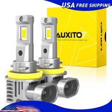 2-sides H11/H9/H8 LED Headlight High/Low Beam Bulbs Super Bright 6500K 60000LM K