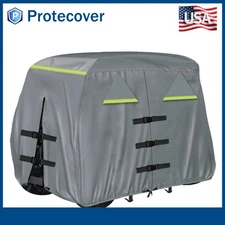 Waterproof Golf Cart Cover 420D Heavy Duty Fit for 2 Passengers 95 x 48 x66 inch
