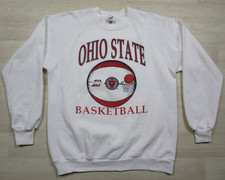 Vintage Ohio State Buckeyes Basketball XL 90s Crewneck Sweatshirt Jerzees
