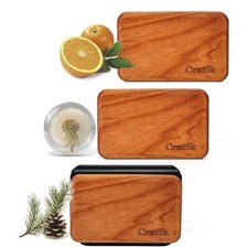 Car Air Freshener - Wood Air Freshener - Car Odor Eliminator for Visor Clip-V...