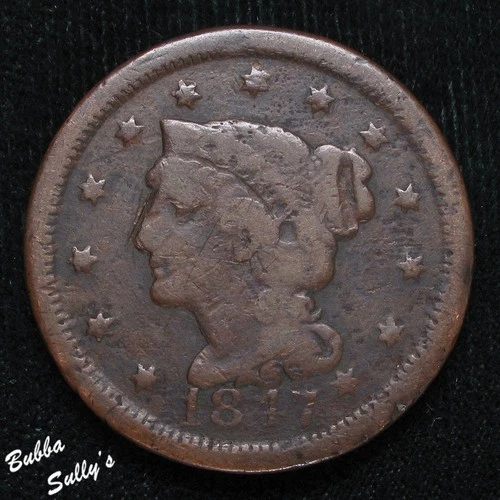 Photo of a 1847-P Large Cent from an eBay listing that sold on Jul 18, 2026