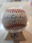 Whitey Ford Signed Autographed Baseball