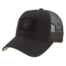 Beretta Tac Patch Trident Hat Black Ripstop Mesh Back Adjustable: BC100016600999