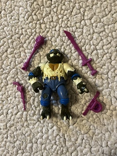 Vintage TMNT Leo as Wolfman, Universal Monsters, Complete Set