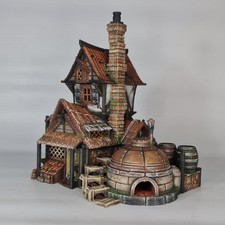 Tabletop Gelände Gebäude Brauerei Mittelalt...