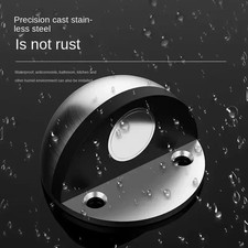 Stainless Steel Magnetic Door Stop Wall Mount Hidden Heavy Duty Door Holder