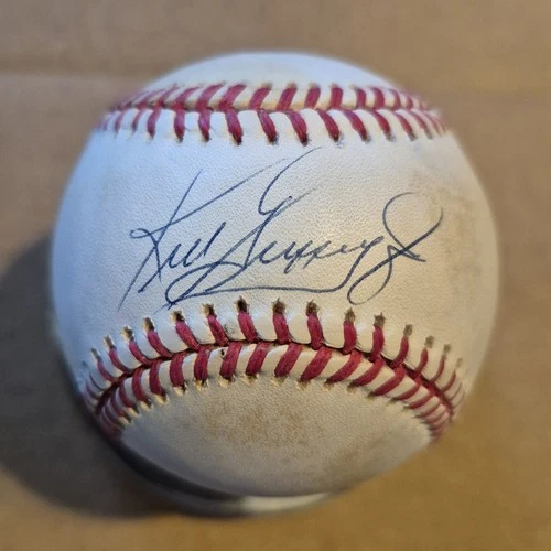 Ken Griffey Jr Autographed Signed American League Baseball JSA COA