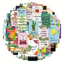 72 Positive Affirmation Cards Inspirational Encouragement Daily Motivation Gift