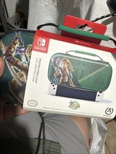 Nintendo Switch Game Travel Case Legend of Zelda Tears of the Kingdom, Link, NEW