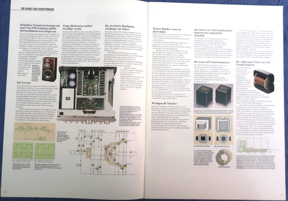 ONKYO Integra 1969-1994 Sonderkatalog/ Historie, 11S. wie neu bis auf '1996' - Bild 3 von 3