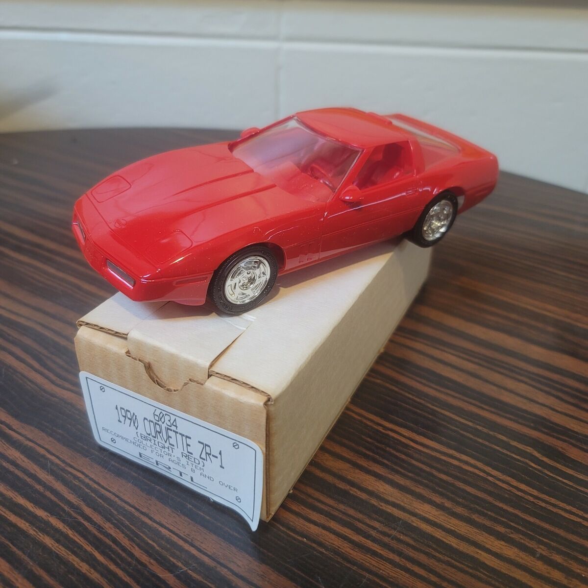 Ertl 1990 Chevrolet Corvette ZR-1 Bright Red Promo Model