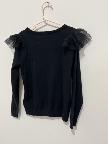 H&M Girls Cat Sequin Sweater Size 5T /6 - Picture 9 of 9