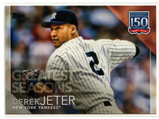 2019 Topps Update 150 Years of Baseball #15080 Derek Jeter ~ The Captain