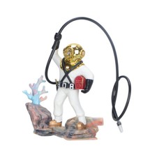 Aquarium Decor Scuba Diver Fish Tank Decorations Underwater Ornament
