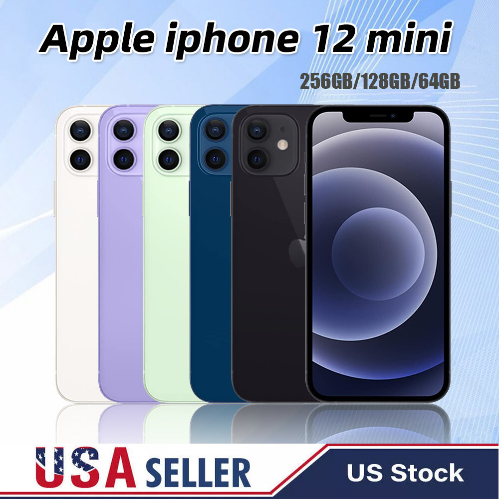 New Apple iPhone 12 Mini 64GB 128GB 256GB 5.4 New Apple iPhone 12 Mini 64GB 128GB 256GB 5.4
