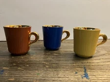 Set of 3 Demitasse Figgjo Flint Norway Cups