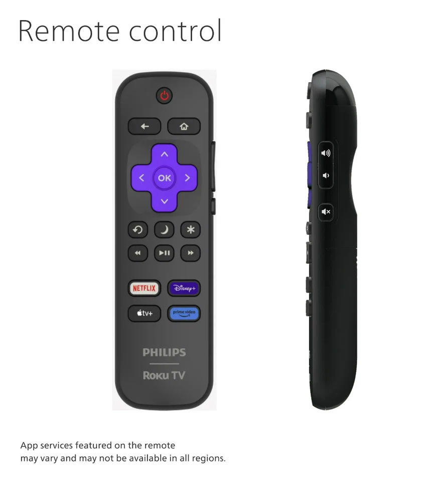 Philips 40" Class FHD (1080p) Roku Smart LED TV (40PFL6533/F7)  - Image 4 of 4