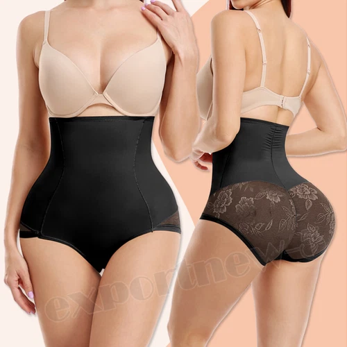 Damen High Waist Body Shaper En Fajate Levanta Cola Fajas Colombianas Reductora - Bild 8 von 17
